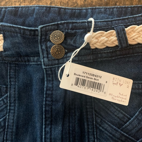🦄 SPELL Boulevard Denim Skirt - Picture 8 of 8